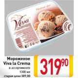 Магазин:Билла,Скидка:Мороженое Viva la Crema 