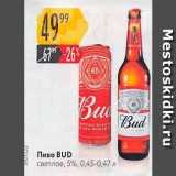 Карусель Акции - Пиво BUD 