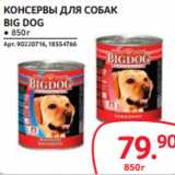 Магазин:Selgros,Скидка:КОНСЕРВЫ ДЛЯ СОБАК
BIG DOG