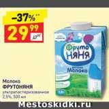 Магазин:Дикси,Скидка:Молоко
ФРУТОНЯНЯ ультрапастеризованное
2,5%, 500 мл 