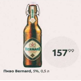 Акция - Пиво Веrnard 5%