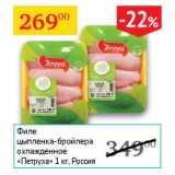 Магазин:Седьмой континент,Скидка:Филе цыпленка-бройлера охлажд. Петруха 