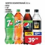 Магазин:Лента,Скидка:НАПИТОК БЕЗАЛКОГОЛЬНЫЙ,  PEPSI/ 7 UP/ MIRINDA/ EVERVESS