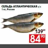 Наш гипермаркет Акции - Сельдь атлантическая с/с
1 кг, Россия