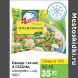 Карусель Акции - ОВОЩИ ЛЕТНИЕ 4 СЕЗОНА