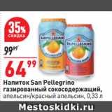 Окей супермаркет Акции - Напиток San Pellegrino
газированный сокосодержащий,
апельсин/красный апельсин