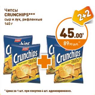 Акция - Чипсы Crunchips