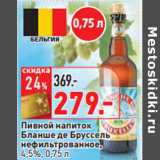 Магазин:Окей,Скидка:Пивной напиток
Бланше де Бруссель

4,5%,