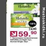 Оливье Акции - Прокладки гигиенические NATURELLA