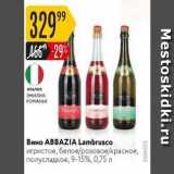 Карусель Акции - Вино АВВAZIA Lambrusco