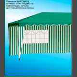Магазин:Метро,Скидка:Павильон LANDHAUS
размеры: 3х6х2,6 м (ДхВхШ)
комплектация: 2 стенки
цвет: белый/зеленые полосы