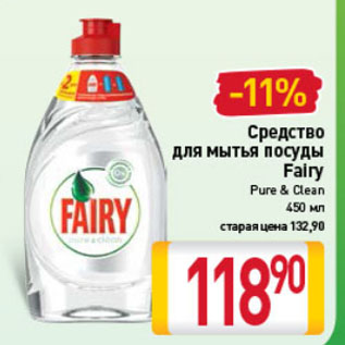 Акция - Средство для мытья посуды Fairy All in 1