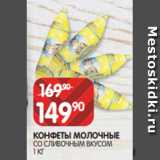 Spar Акции - КОНФЕТЫ МОЛОЧНЫЕ
CО СЛИВОЧНЫМ ВКУСОМ
1 КГ