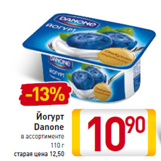 Акция - Йогурт Danone