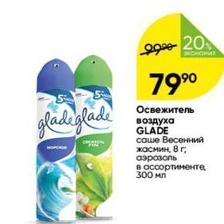 Акция - Освежитель воздуха GLADE