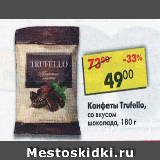 Акция - Конфеты Trufello