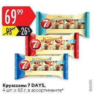 Акция - Круассаны 7 DAYS