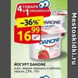 Дикси Акции - ЙОГУРТ DANONE 