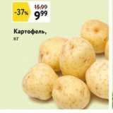 Магазин:Окей,Скидка:Картофель, кг