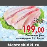 Магазин:Седьмой континент, Наш гипермаркет,Скидка:ПАНГАСИУС ФИЛЕ ОХЛАЖДЕННОЕ