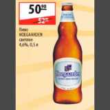 Карусель Акции - пиво Hoegaarden