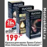 Магазин:Окей,Скидка:Краска для волос Syoss Color / Oleo /Gloss 