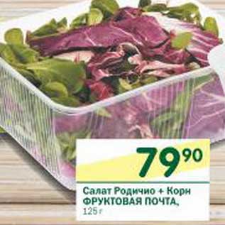 Акция - Салат Родичио + Корн Фруктовая Почта