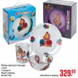 Магазин:Метро,Скидка:Набор детской посуды