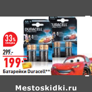 Акция - Батарейки Duracell*