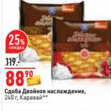 Магазин:Окей,Скидка:Сдоба Двойное наслаждение,
240 г, Каравай