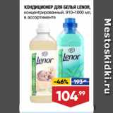 Лента супермаркет Акции - КОНДИЦИОНЕР ДЛЯ БЕЛЬЯ LENOR, концентрированный