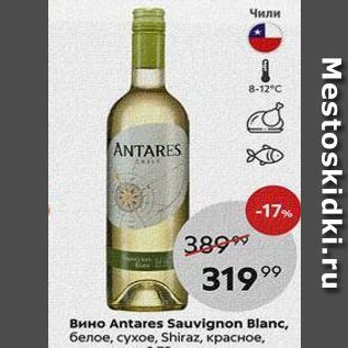Акция - Вино Antares Sauvignon