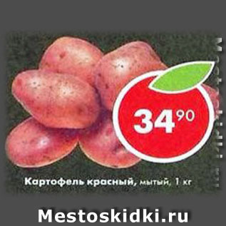 Акция - Картофель красный