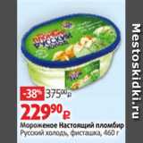 Магазин:Виктория,Скидка:Мороженое Настоящий пломбир Русский холодъ