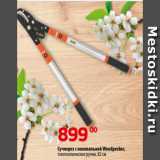 Да! Акции - Сучкорез с наковальней Woodpecker,
телескопические ручки, 82 см