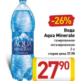 Акция - Вода Aqua Minerale