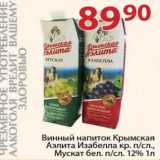 Магазин:Полушка,Скидка:Винный напиток Крымская Аэлита 