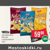 Spar Акции - Чипсы
картофельные
Naturals