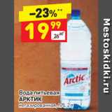 Магазин:Дикси,Скидка:Вода питьевая
АРКТИК
негазированная