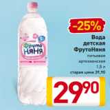 Магазин:Билла,Скидка:Вода
детская
ФрутоНяня питьевая
артезианская
1,5 л