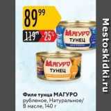 Карусель Акции - Филе тунца МАГУРО 