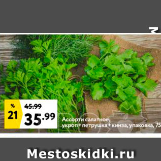 Акция - Ассорти салатное