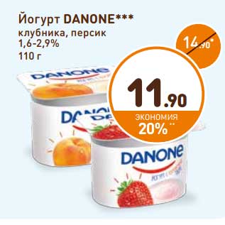 Акция - Йогурт DANONE