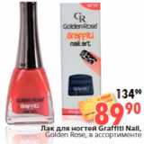 Магазин:Окей,Скидка:Лак для ногтей Graffiti Nail,
Golden Rose, в ассортименте