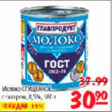 Карусель Акции - Молоко сгущенное Главпродукт