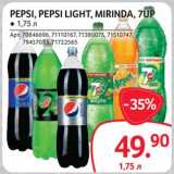 Selgros Акции - Pepsi /  Pepsi Light /  Mirinda / 7 Up 