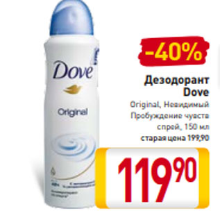 Акция - Дезодорант Dove