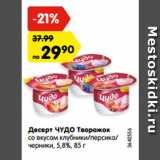 Магазин:Карусель,Скидка:Десерт Чудо творожок 