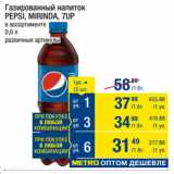 Метро Акции - Газированный напиток
PEPSI, MIRINDA, 7UP