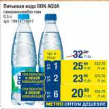Магазин:Метро,Скидка:Питьевая вода BON AQUA
газированная/без газа
